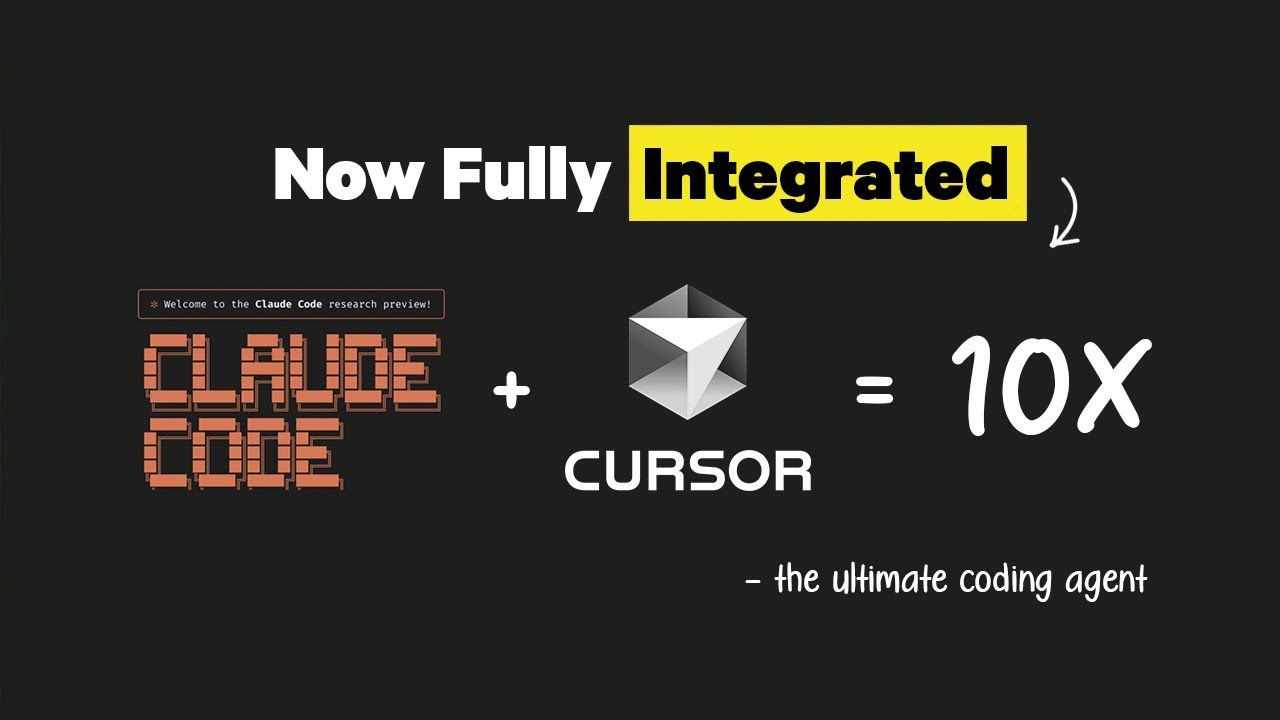 Miniature de la vidéo: How to Integrate Claude Code 4 With Cursor