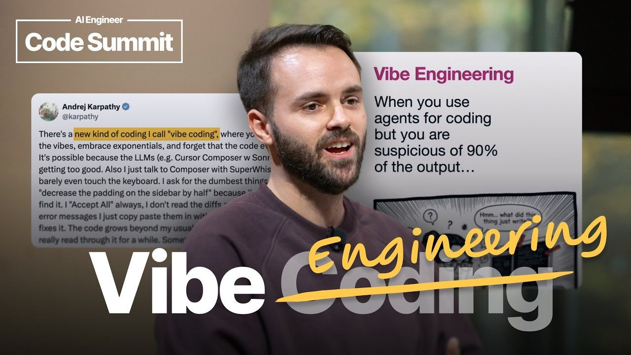 Miniature de la vidéo: From Vibe Coding To Vibe Engineering